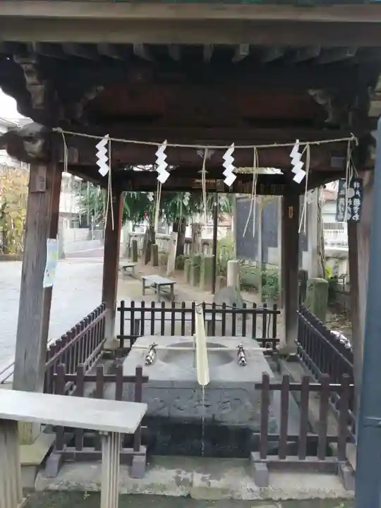 白髭神社の手水舎