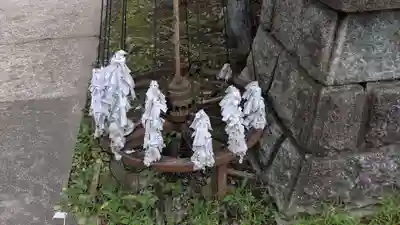 大木白山社のおみくじ