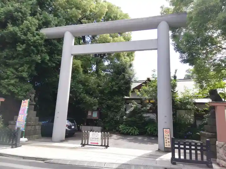 阿佐ヶ谷神明宮の鳥居