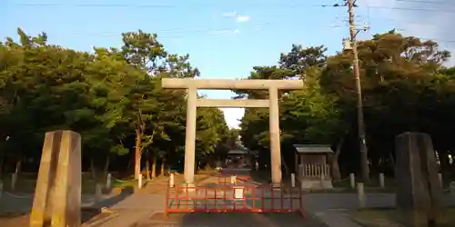 鶴谷八幡宮の鳥居