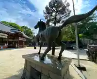 藤森神社の狛犬