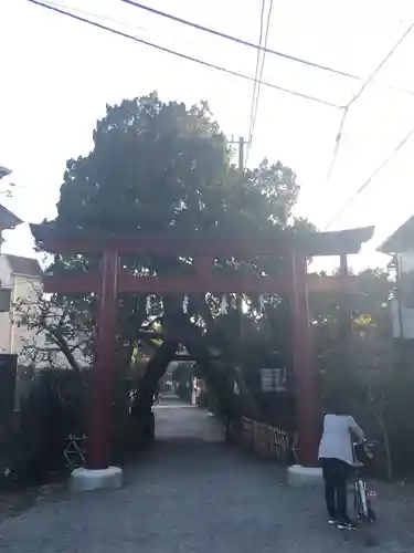 荏柄天神社の鳥居