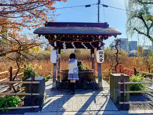 寛永寺不忍池弁天堂の手水舎