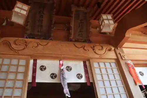 阿久津「田村神社」（郡山市阿久津町）旧社名：伊豆箱根三嶋三社の本殿・本堂