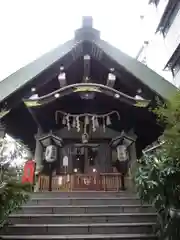 築土神社の本殿