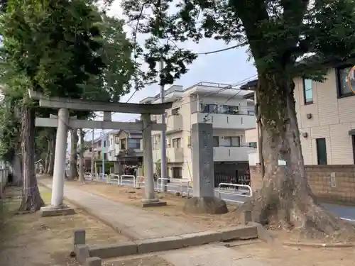 尉殿神社の鳥居
