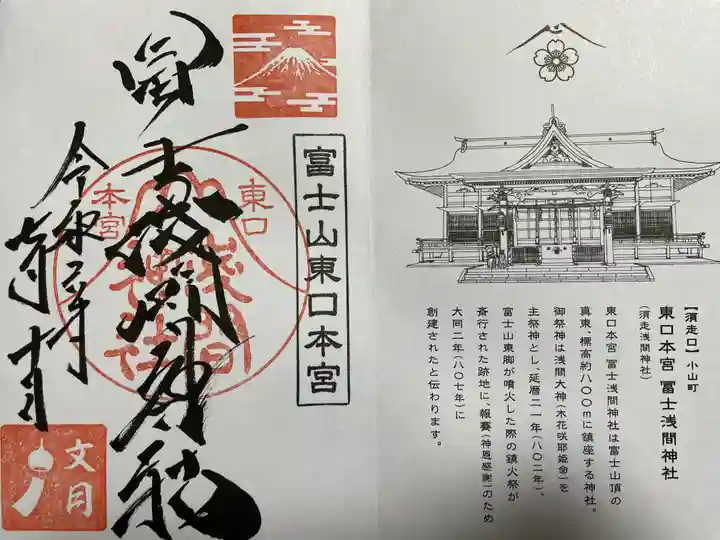 富士山東口本宮 冨士浅間神社(静岡県)