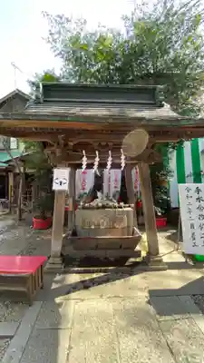 田無神社の手水舎