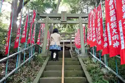 春日部八幡神社の鳥居