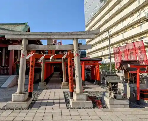 東京羽田 穴守稲荷神社の鳥居