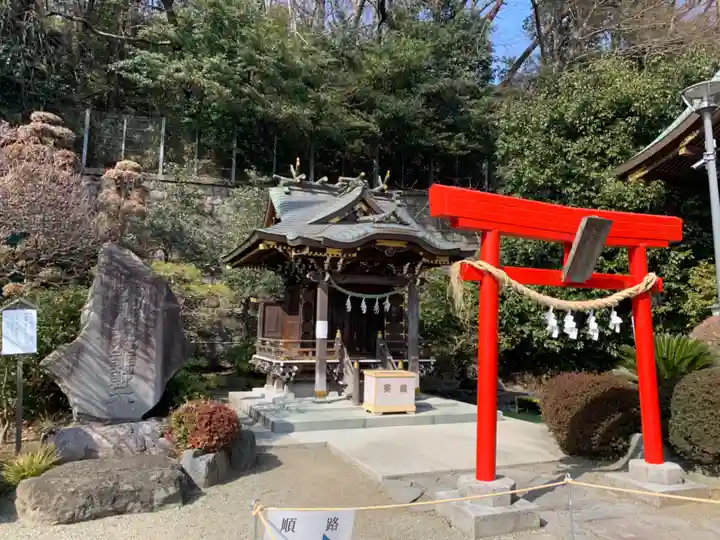 武州柿生琴平神社の末社・摂社