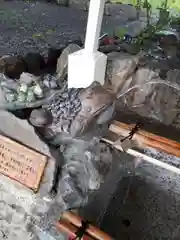 星置神社の手水