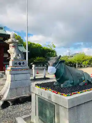 上野天満宮の狛犬