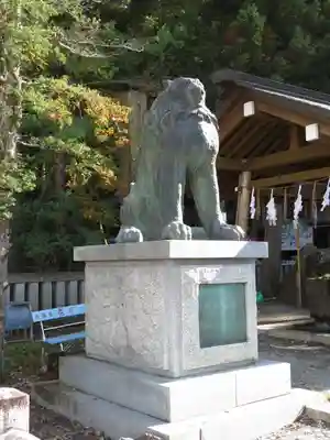 諏訪大社の狛犬