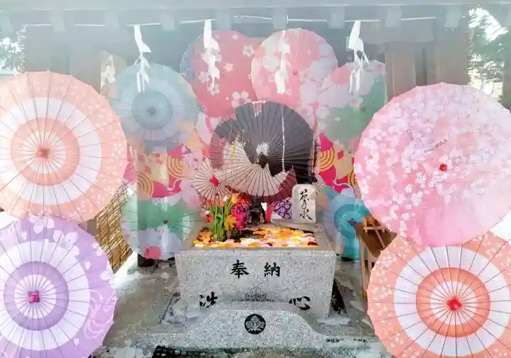札幌諏訪神社の手水舎