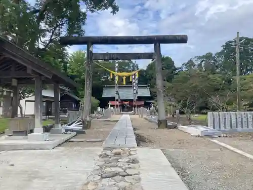 相馬中村神社の鳥居