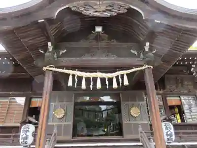 葛飾八幡宮の本殿・本堂