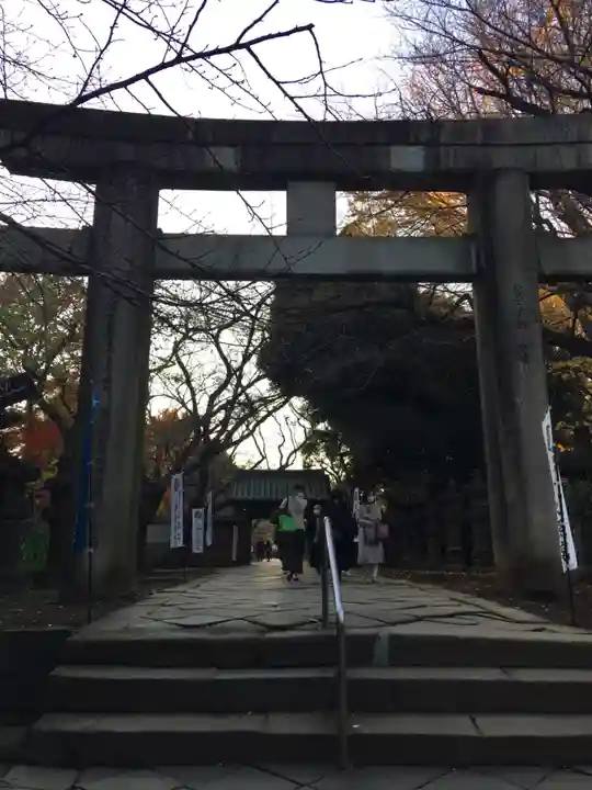 上野東照宮の鳥居
