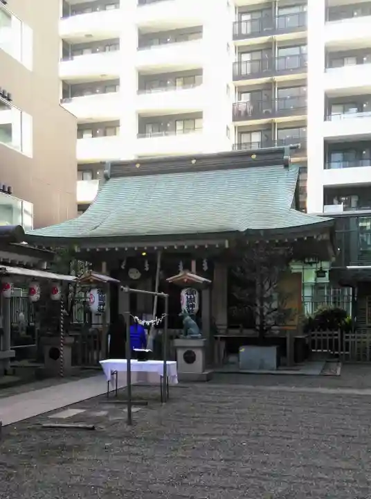 宮益御嶽神社の本殿・本堂
