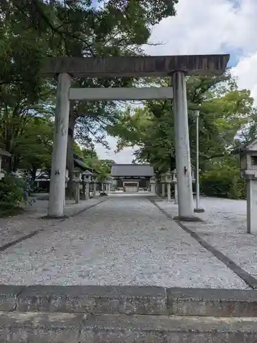 御裳神社の鳥居