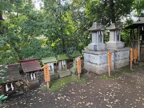 川越氷川神社の末社