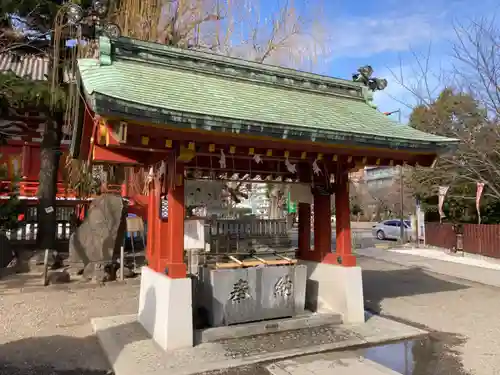 浅草神社の手水舎