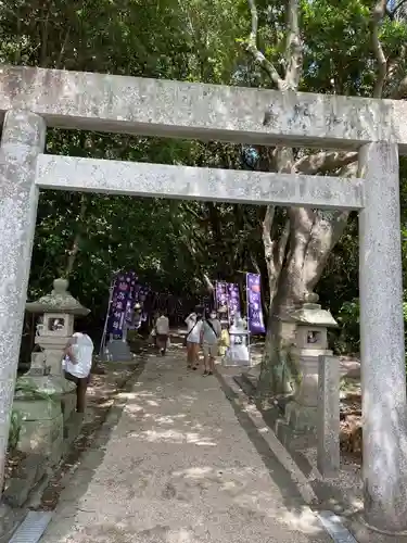 花窟神社の鳥居