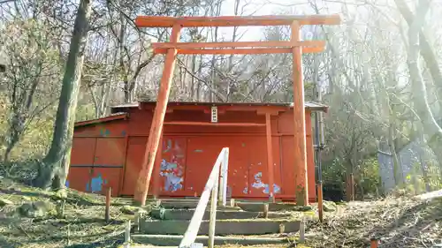 楽山稲荷神社の鳥居