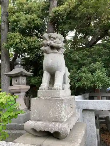 第六天神社の狛犬