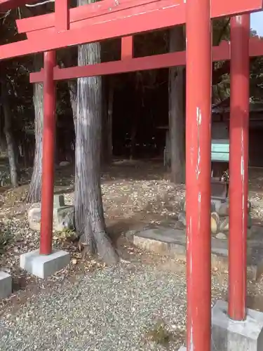 八幡社の鳥居