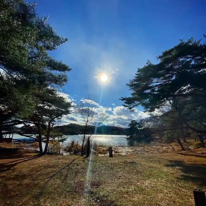 南湖神社の周辺