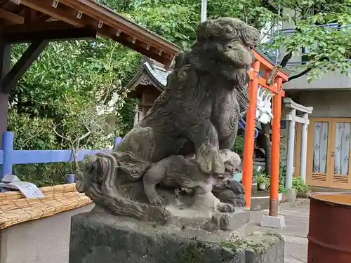 元神明宮の狛犬