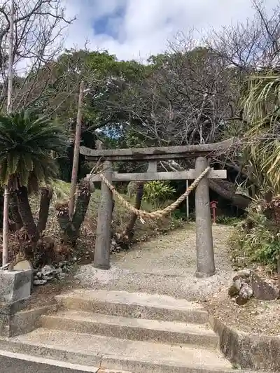 奥神社の鳥居