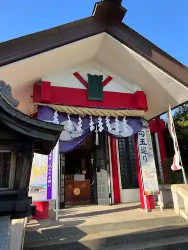 元郷氷川神社の本殿・本堂
