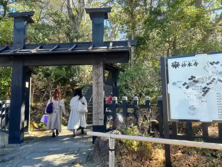 妙本寺の{uncategorized: "未分類", other: "その他", undefined: "問題あり", building: "その他建物", grave: "お墓", sacred_gate: "鳥居", guardian: "狛犬", statue: "像", buddha: "仏像", history: "歴史", nature: "自然", garden: "庭園", animal: "動物", pagoda: "塔", temizu: "手水舎", mountain_gate: "山門・神門", sanctuary: "本殿・本堂", subordinate: "末社・摂社", art: "芸術", scenery: "景色", jizo: "地蔵", ema: "絵馬", goshuin: "御朱印", omikuji: "おみくじ", items: "授与品その他", amulet: "お守り", goshuincho: "御朱印帳", eats: "食事", festival: "お祭り", votive_dance: "神楽", shichigosan: "七五三参", wedding: "結婚式", experience: "体験その他", initially: "初詣", around: "周辺", anti_infection: "感染症対策"}