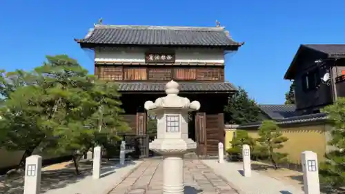 崇福寺の山門・神門
