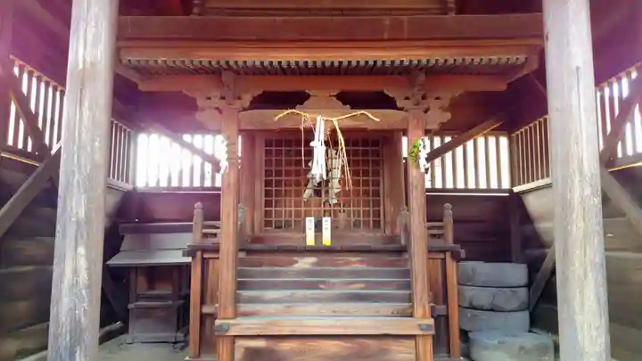 八所社の本殿・本堂