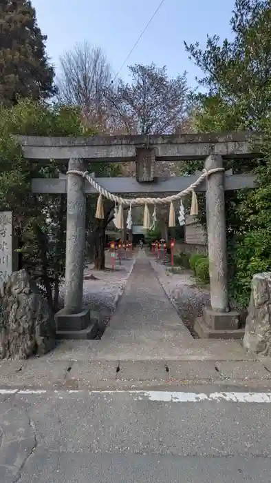 氷川神社の鳥居