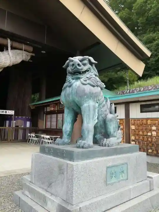 常陸国出雲大社の狛犬