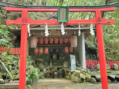 長等山不動明王の末社・摂社