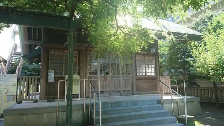 國領神社の本殿・本堂