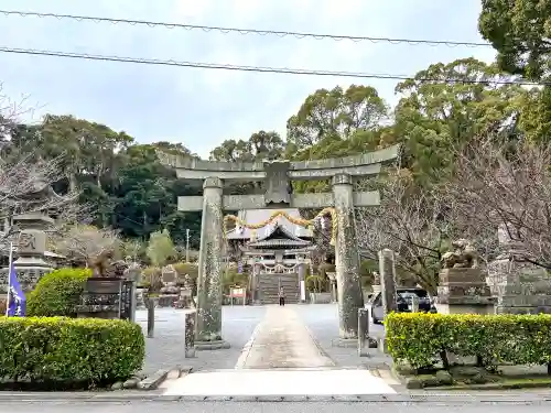 高城神社の鳥居