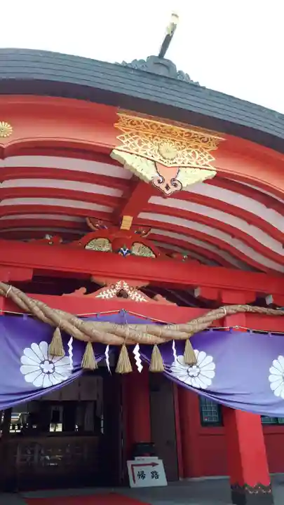 宮城縣護國神社の本殿・本堂