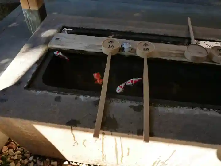 白羽神社の手水舎