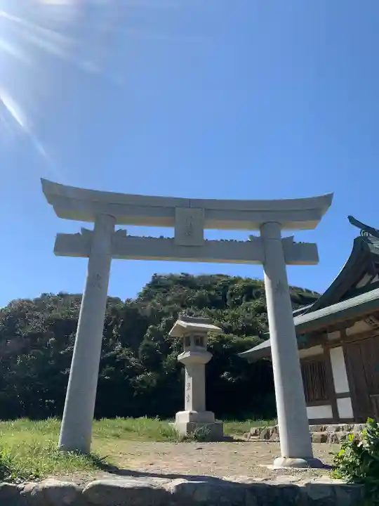 宗像大社沖津宮遥拝所(福岡県)