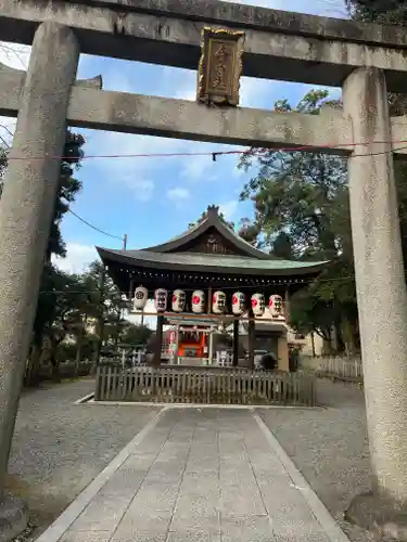 吉田神社の鳥居