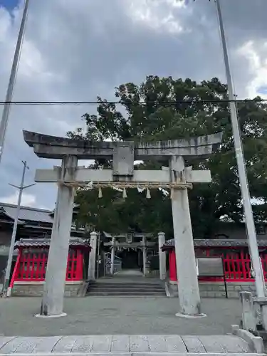 五所八幡宮の鳥居