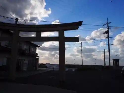 日御碕神社の鳥居