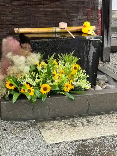 上尾御嶽神社の手水