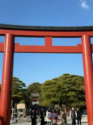 鶴岡八幡宮の鳥居
